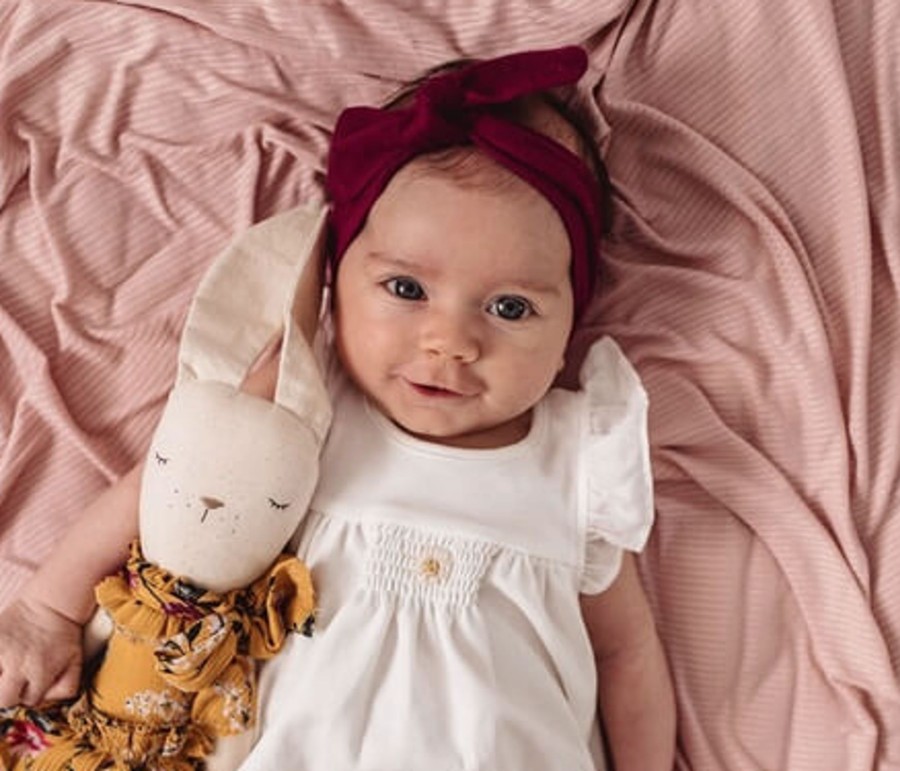 Clothes & Accessories Snuggle Hunny Kids | Topknot; Burgundy - Snuggle Hunny Kids