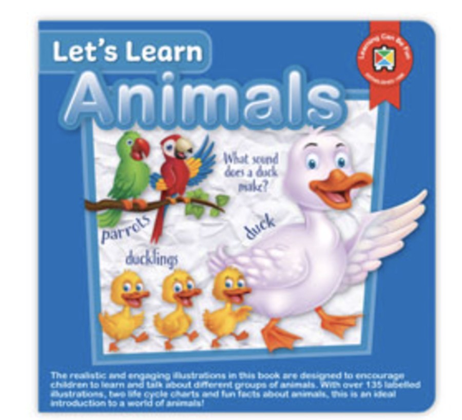 Toys & Activites ed.vantage | Let'S Learn Animals Board Book