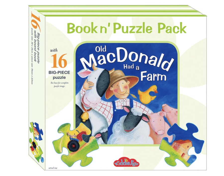 Toys & Activites Brolly Books | Book 'N' Puzzle Pack - Old Macdonald Had A Farm