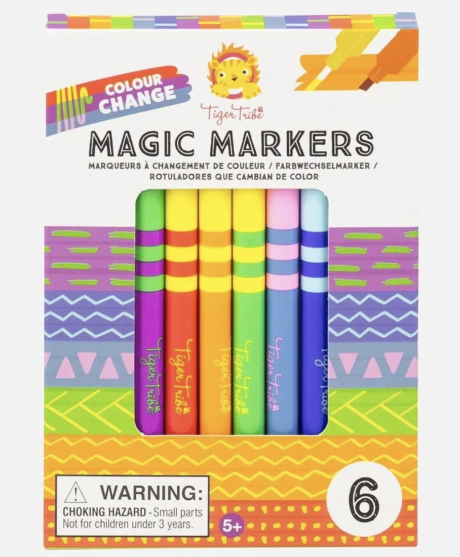 Toys & Activites Tiger Tribe | Colour Change Magic Markers