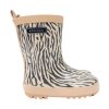 Clothes & Accessories Korango | Gumboot - Tiger Stripes Print Dusty Pink/Tapioca