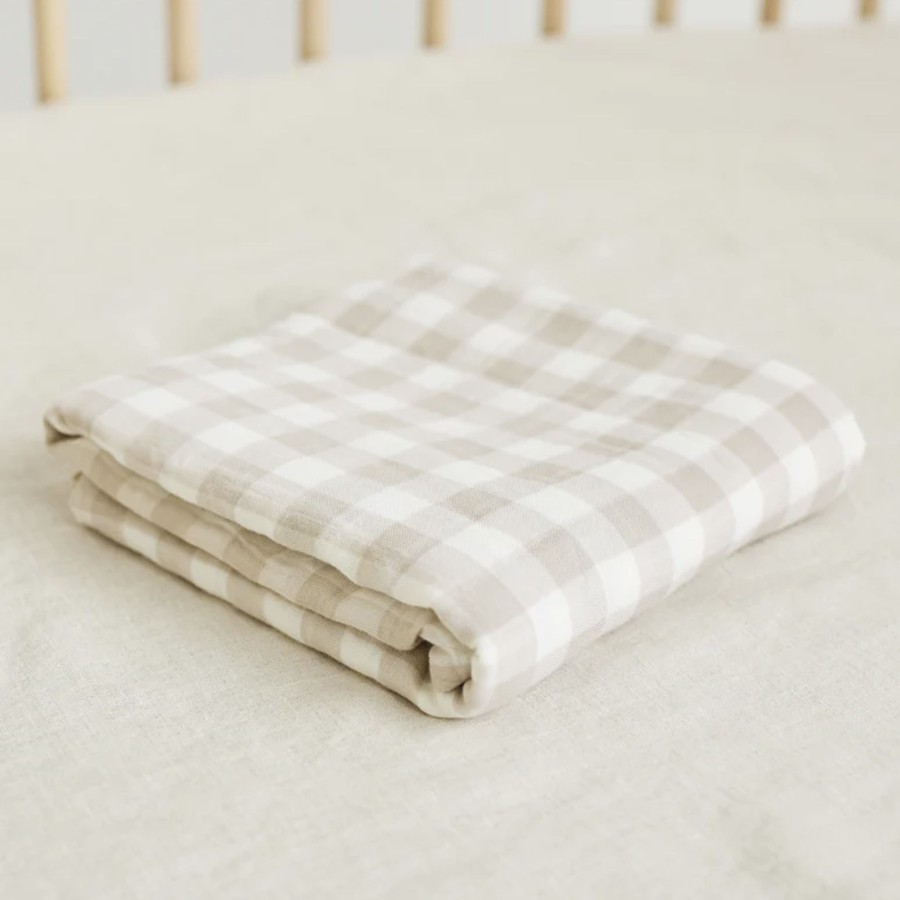 Baby, Kids & Teens Snug as a Bub & Co | Classic Gingham Swaddle