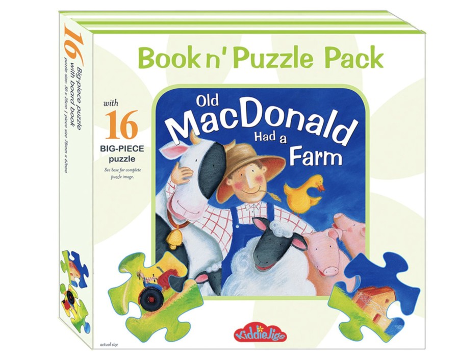 Toys & Activites Brolly Books | Book 'N' Puzzle Pack - Old Macdonald Had A Farm