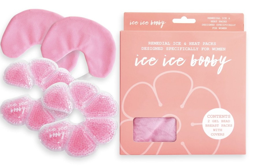 For Mums & Dads Ice Ice Booby | Remedial Breast Ice And Heat Packs With Covers