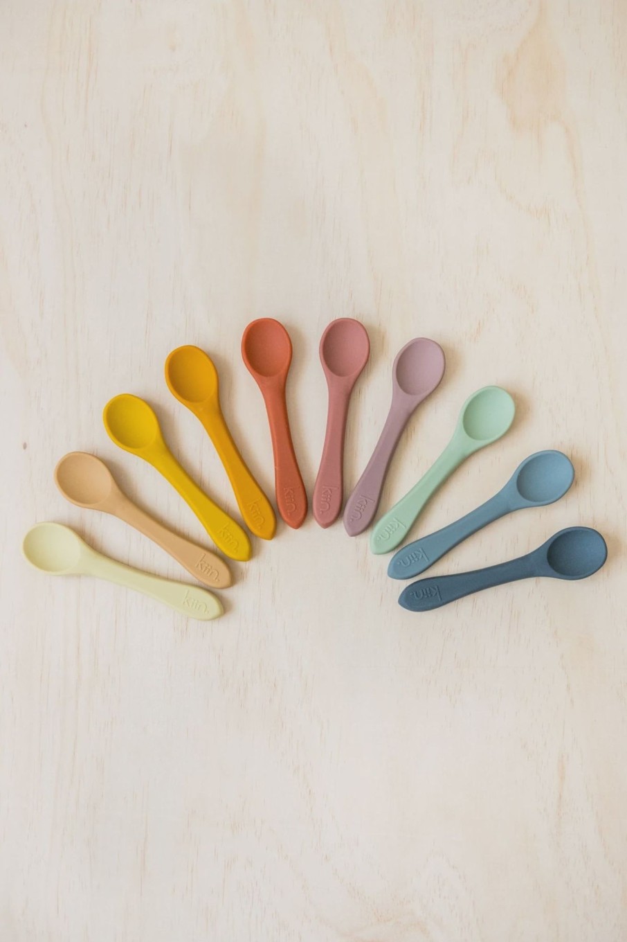 Baby, Kids & Teens kiin. | Silicone Spoon Twin Pack