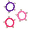 Clothes & Accessories Pink Poppy | Hair Elastics; Pearl