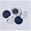 For Mums & Dads Snuggle Hunny Kids | Reversible Milestone Cards; Safari & Navy - Snuggle Hunny Kids