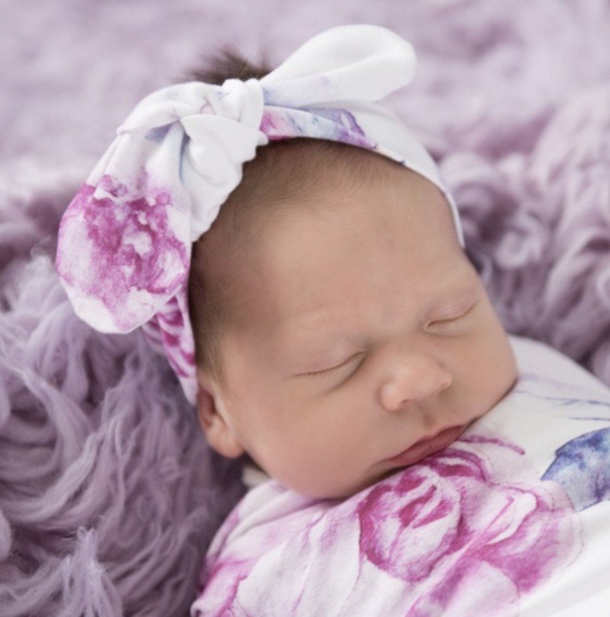 Clothes & Accessories Snuggle Hunny Kids | Topknot; Lilac Skies - Snuggle Hunny Kids