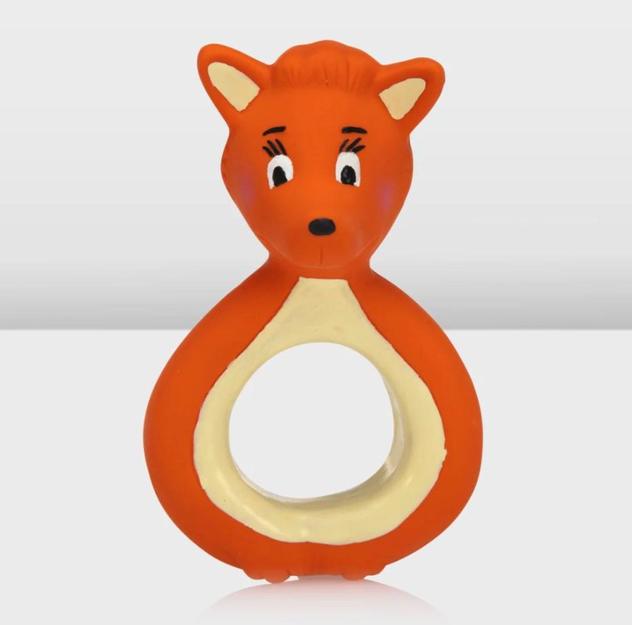 Baby, Kids & Teens Mizzie The Kangaroo | Mini Mizzie Natural Rubber Teether