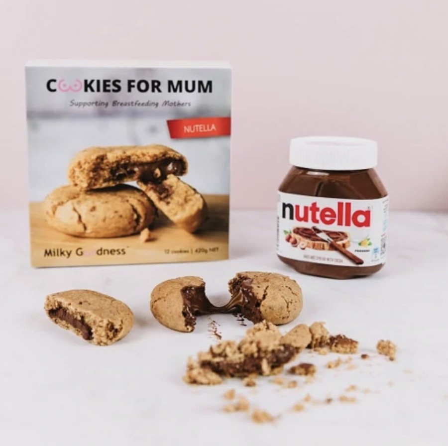 For Mums & Dads Milky Goodness | Lactation Cookies - Nutella