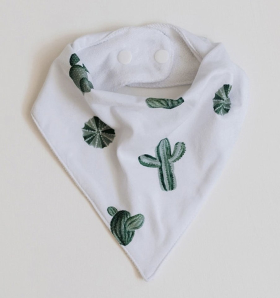 Baby, Kids & Teens Snuggle Hunny Kids | Dribble Bib; Cactus - Snuggle Hunny Kids