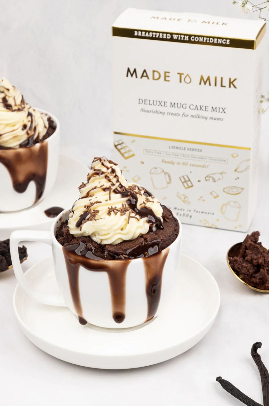 For Mums & Dads Made To Milk | Deluxe Mug Cake Mix