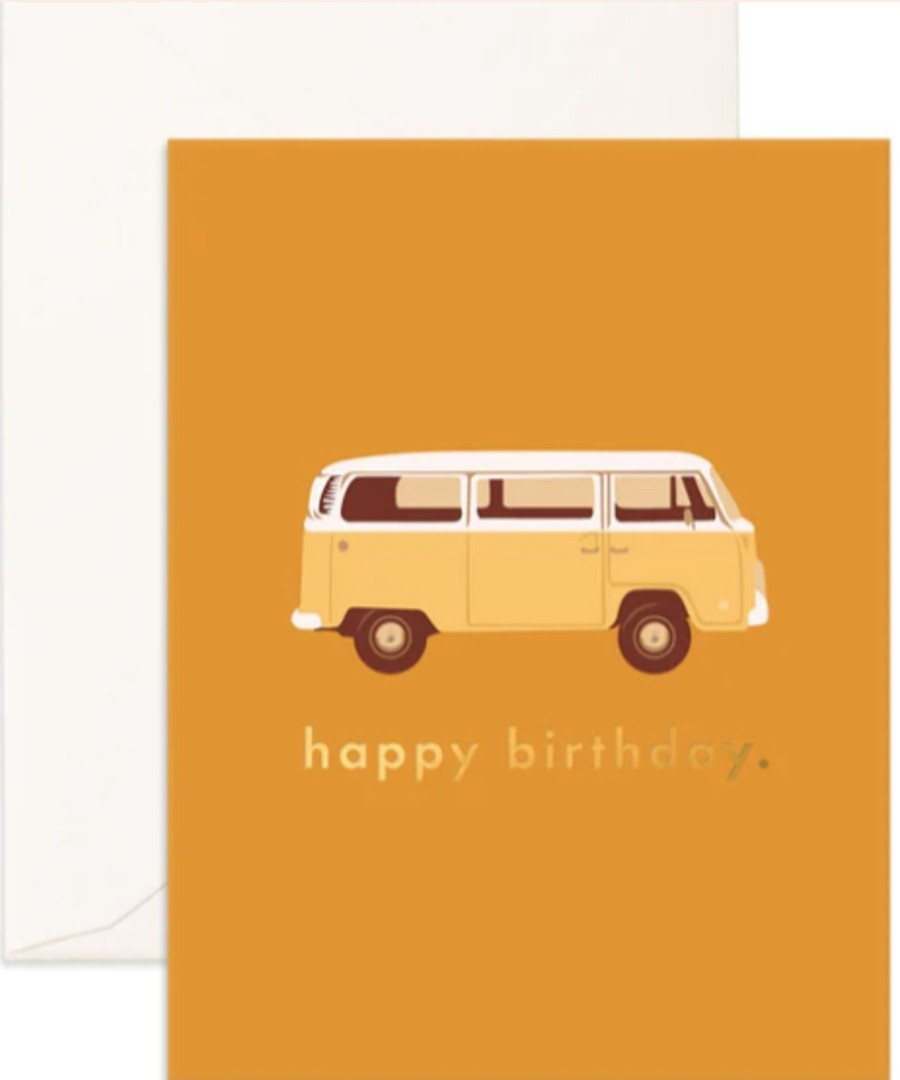 For Mums & Dads Fox & Fallow | Happy Birthday Combi Greeting Card