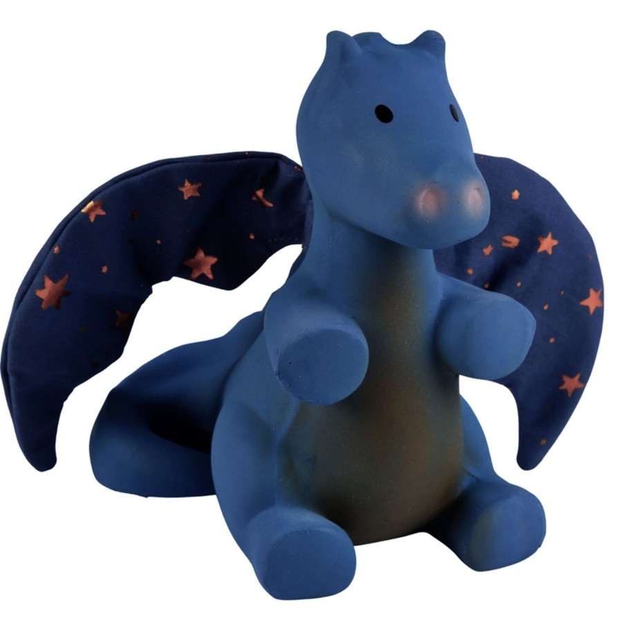 Baby, Kids & Teens Tikiri | Midnight Dragon Crinkle Teether