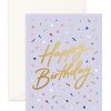 For Mums & Dads Fox & Fallow | Happy Birthday Confetti Greetings Card