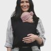 For Mums & Dads BabyDink | Pocket Organic Baby Carrier - Black