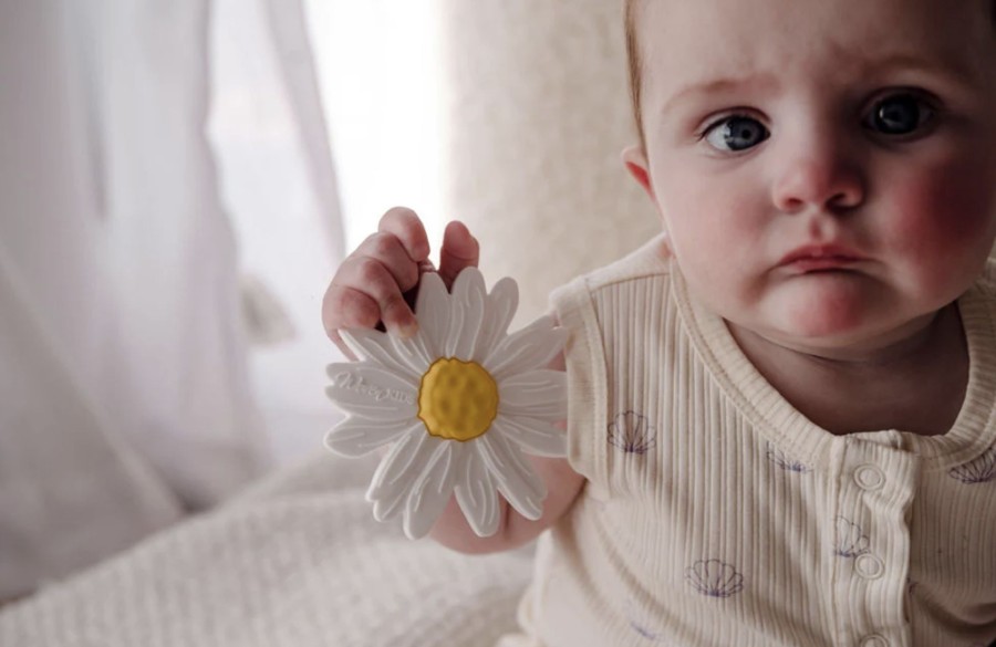 Baby, Kids & Teens Woven Kids | Silicone Teether - Milk Daisy