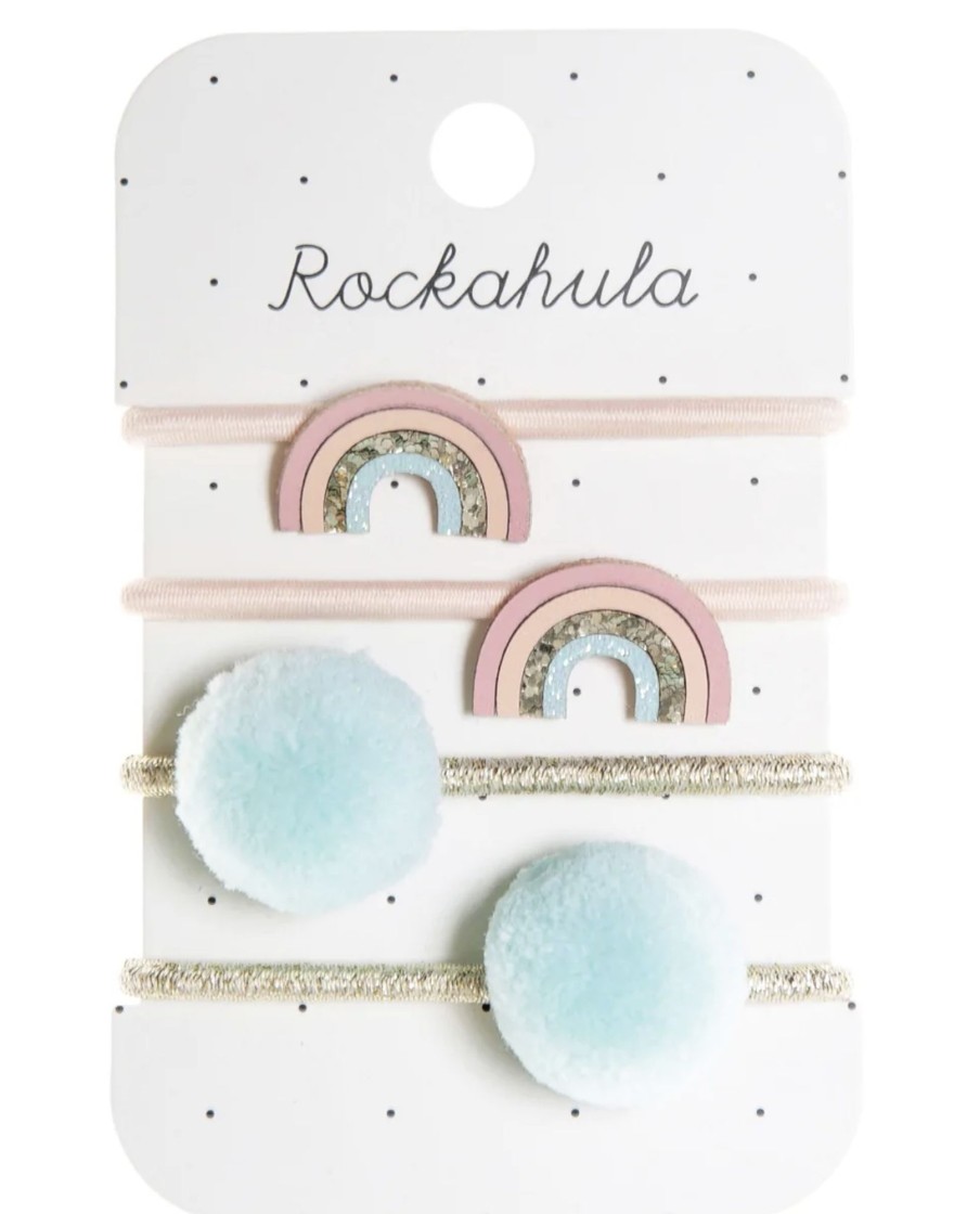 Clothes & Accessories Rockahula | Sorbet Rainbow Ponies Hair Elastics