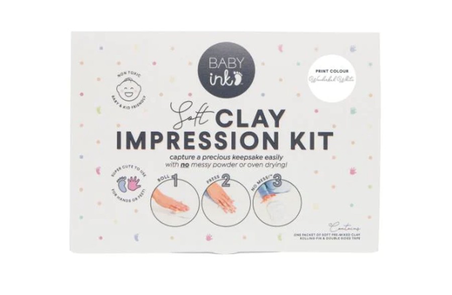 Clothes & Accessories BABYink | Soft Clay Impression Kit