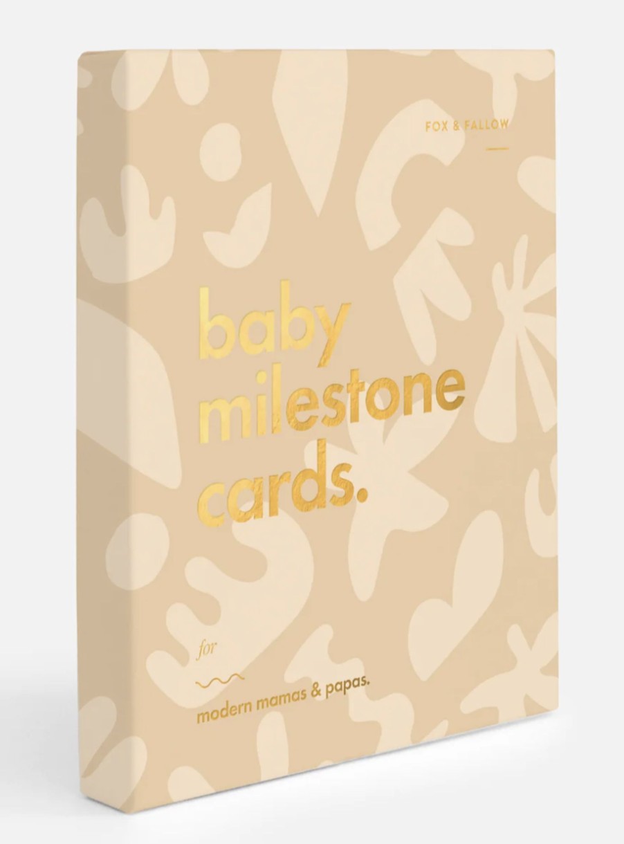 For Mums & Dads Fox & Fallow | Baby Milestone Cards Helios