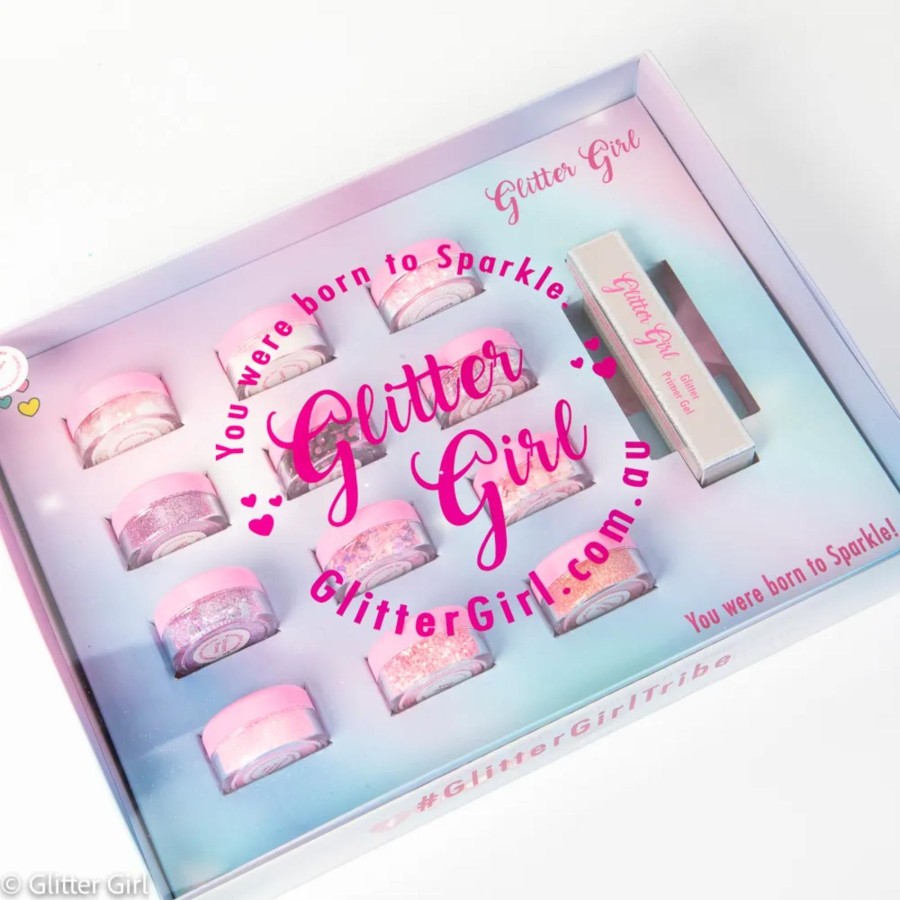 Clothes & Accessories Glitter Girl | Cupcake Glitter Box Set - Glitter Girl