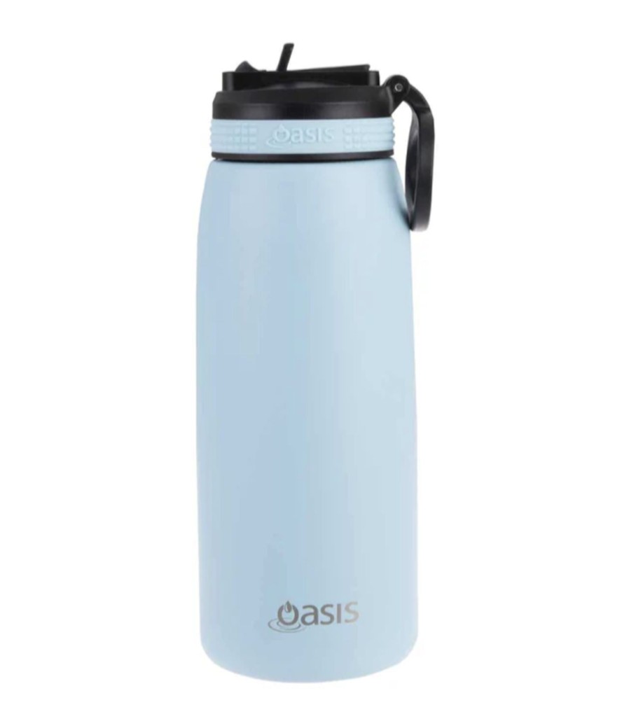 Baby, Kids & Teens Oasis | Insulated Sports Bottle Sipper Straw; Island Blue - Oasis