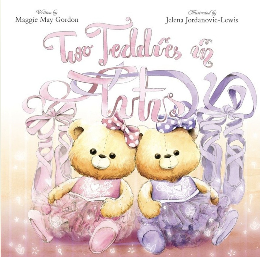 Toys & Activites Book | Two Teddies In Tutus; Book - Maggie May Gordon