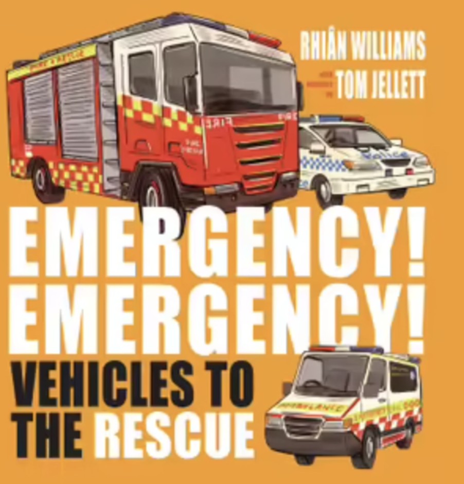 Toys & Activites Brolly Books | Emergency! Emergency! Vehicles To The Rescue