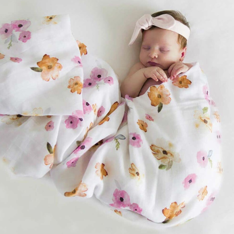 Baby, Kids & Teens Snuggle Hunny Kids | Organic Muslin Wrap; Poppy - Snuggle Hunny Kids