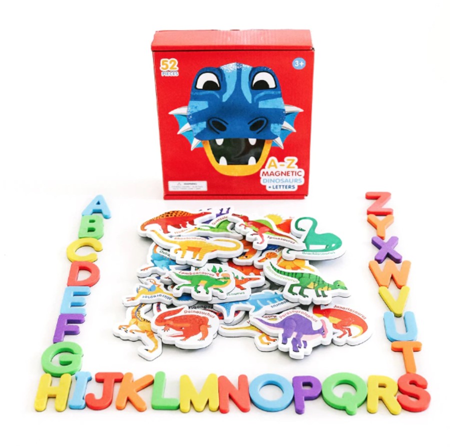 Toys & Activites Curious Columbus | Magnetic Dinosaurs And Letters