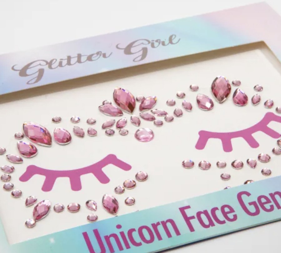 Clothes & Accessories Glitter Girl | Unicorn Face Gems - Sherbet Sweet Lips - Glitter Girl