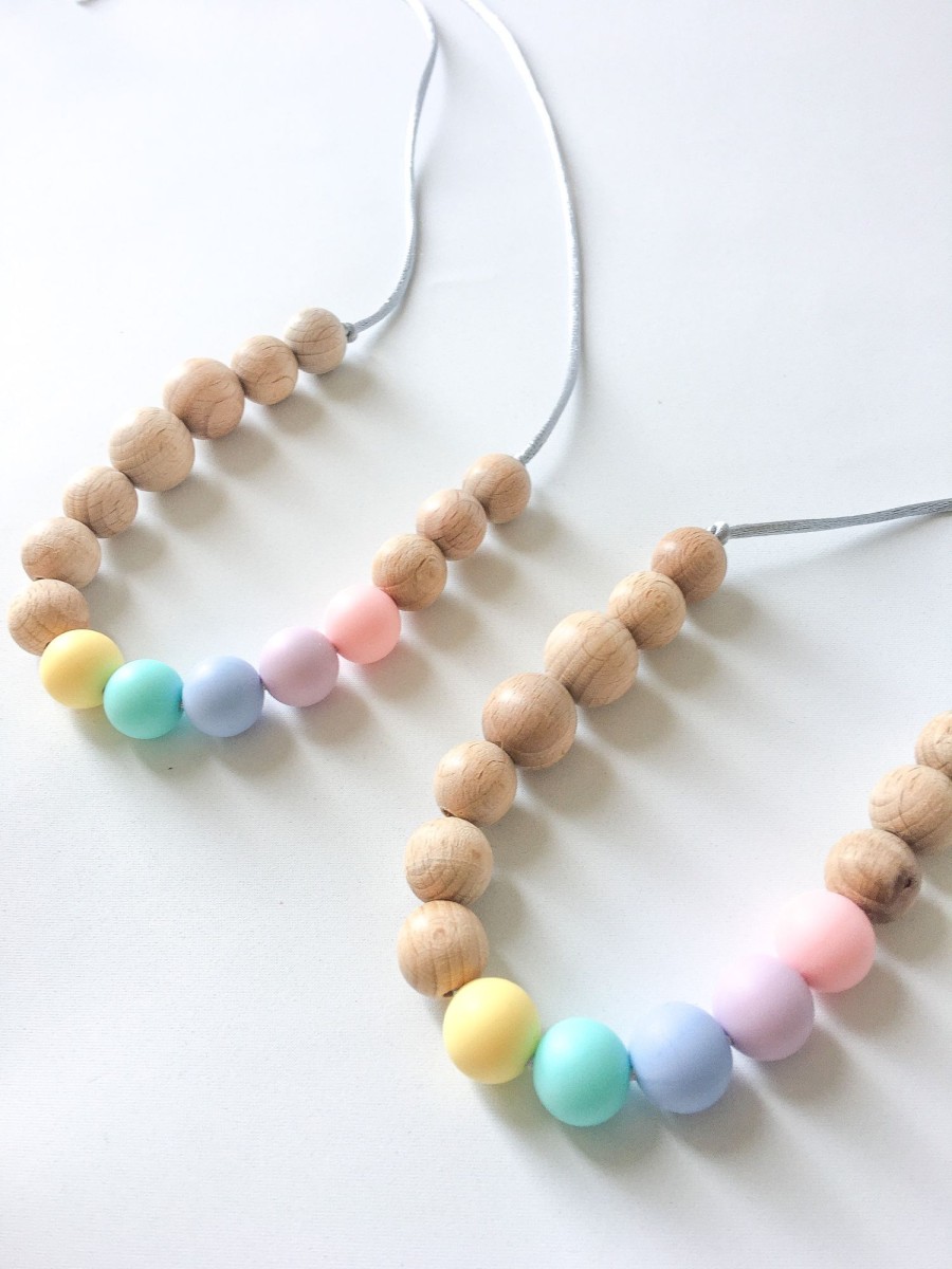 For Mums & Dads Indera.Beads | Rainbow Collection Nursing Necklace