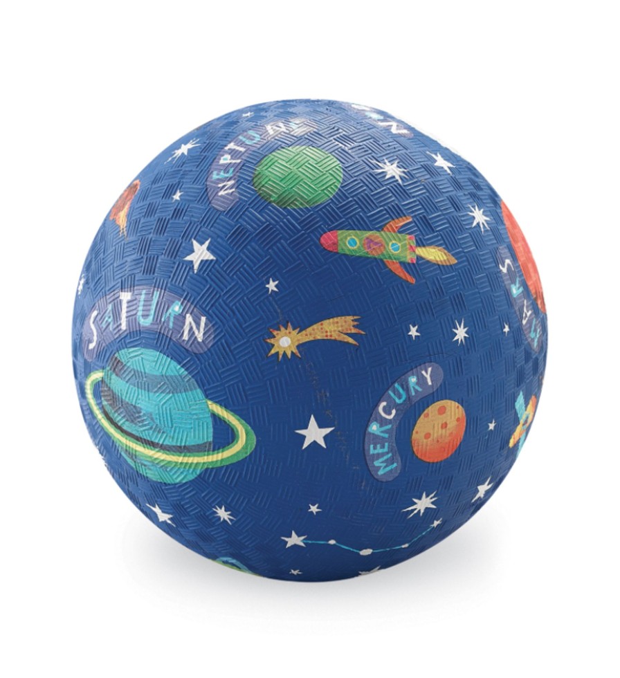 Toys & Activites Tiger Tribe | 5 Inch Playground Ball; Solar System (Blue) - Tiger Tribe