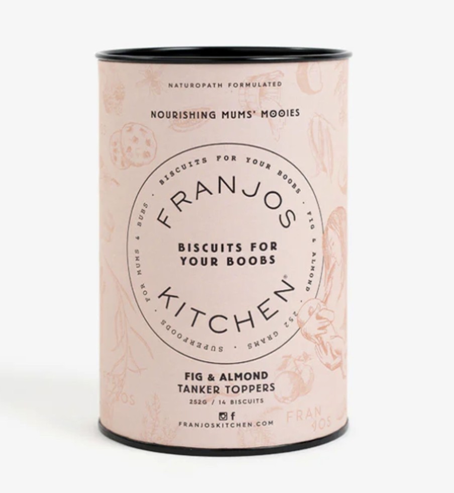 For Mums & Dads Franjos Kitchen | Fig & Almond Tanker Topper Lactation Biscuits