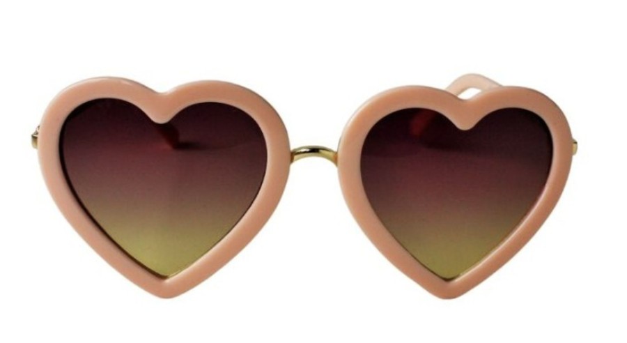 Clothes & Accessories Elle Porte | Sunglasses - Heart Peach