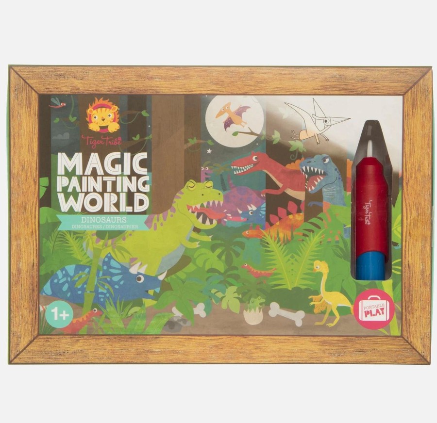 Toys & Activites Tiger Tribe | Magic Painting; Dinosaurs - Tiger Tribe