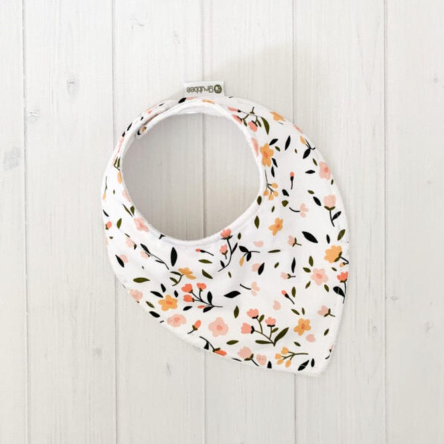 Baby, Kids & Teens Grubbee | Ditsy Floral Dribble Bib - Grubbee