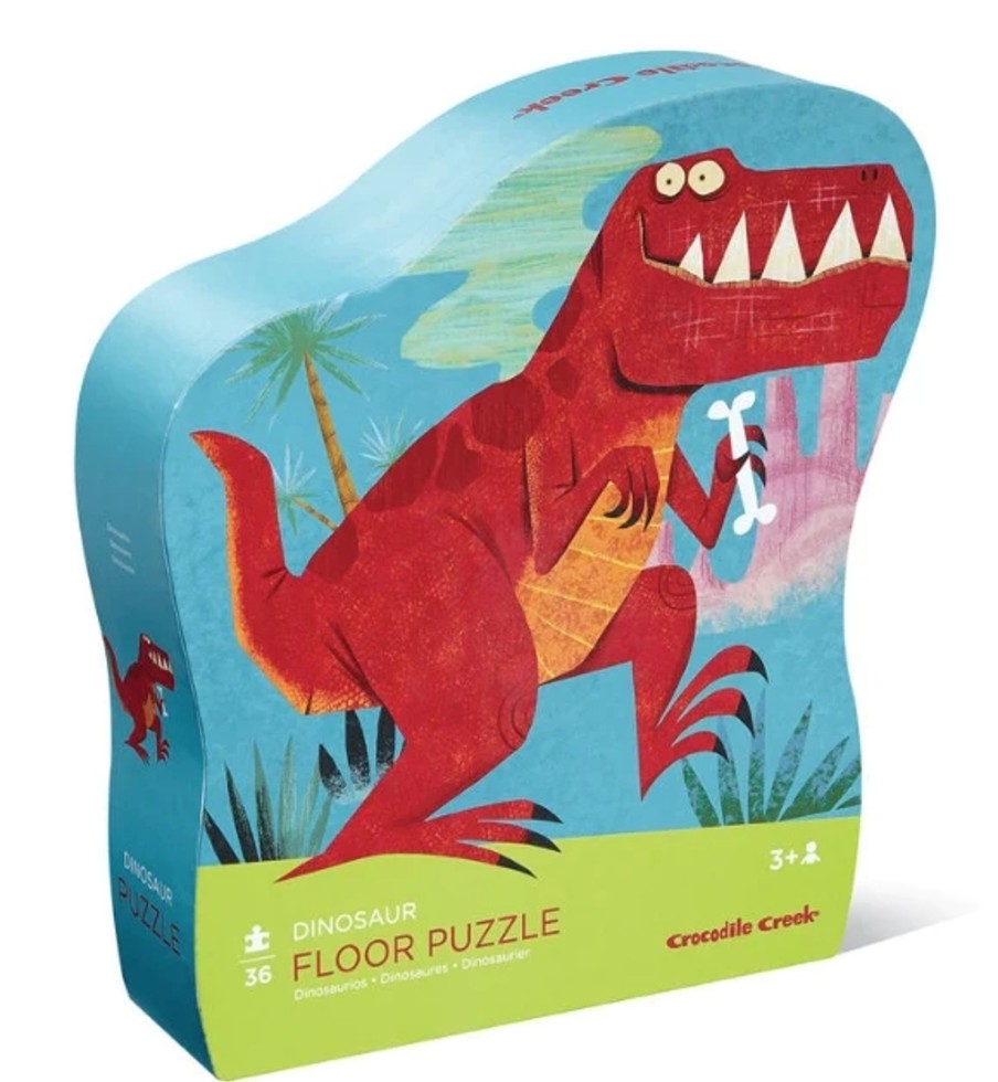 Toys & Activites Crocodile Creek | Floor Puzzle 36Pc; Dinosaur