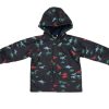 Clothes & Accessories Korango | Dinosaur Raincoat; Charcoal - Korango