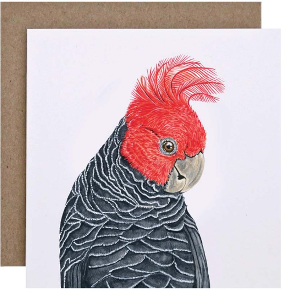 For Mums & Dads For Me By Dee | Gi Gi The Gang Gang Cockatoo Greeting Card