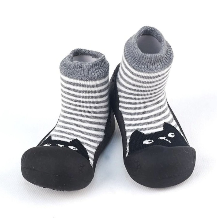 Clothes & Accessories BigToes | Bigtoes Shoe - Bear/Black