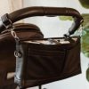 For Mums & Dads OiOi | Faux Leather Stroller Organiser/Pram Caddy - Black