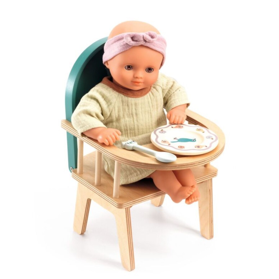 Toys & Activites Djeco | Baby Doll High Chair