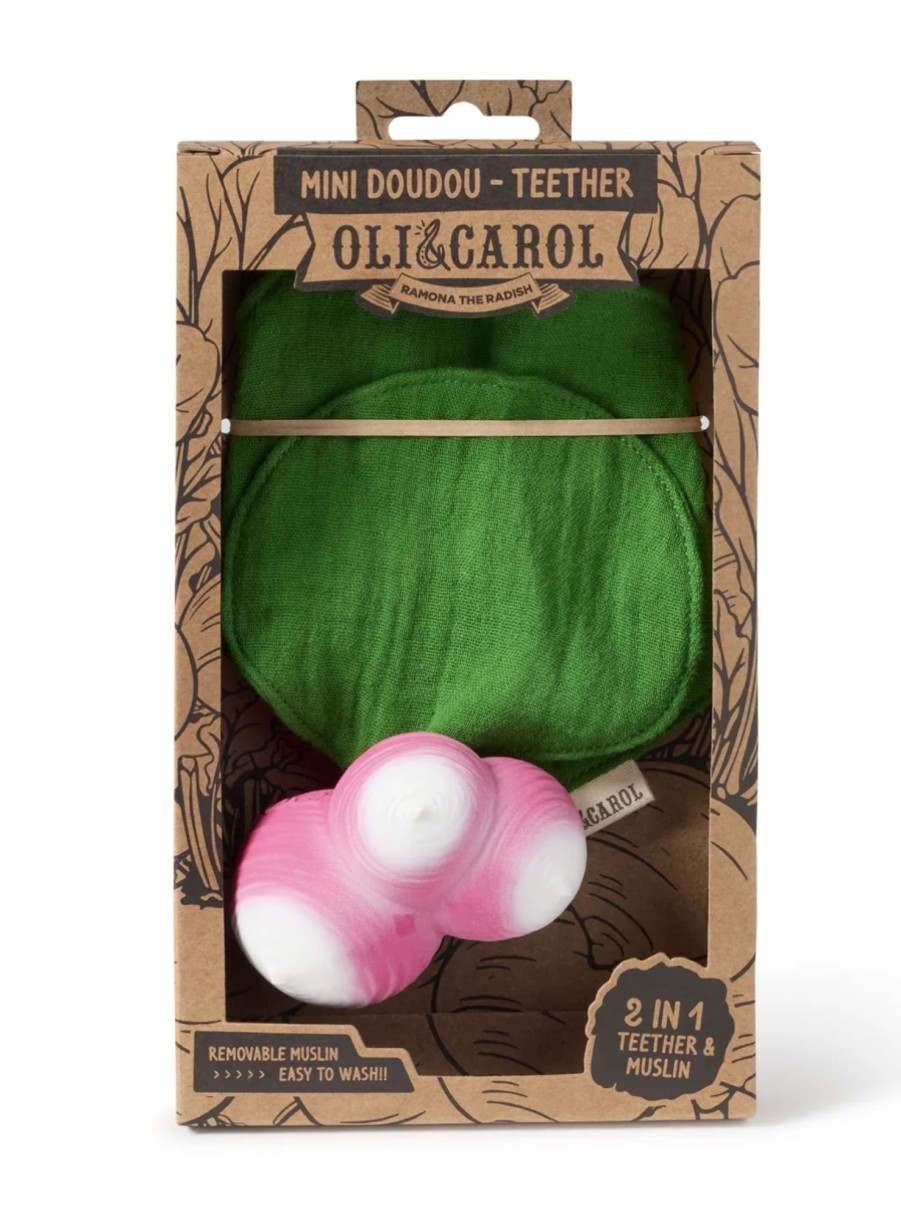 Baby, Kids & Teens Oli & Carol | Ramona The Radish Mini Doudou-Teether