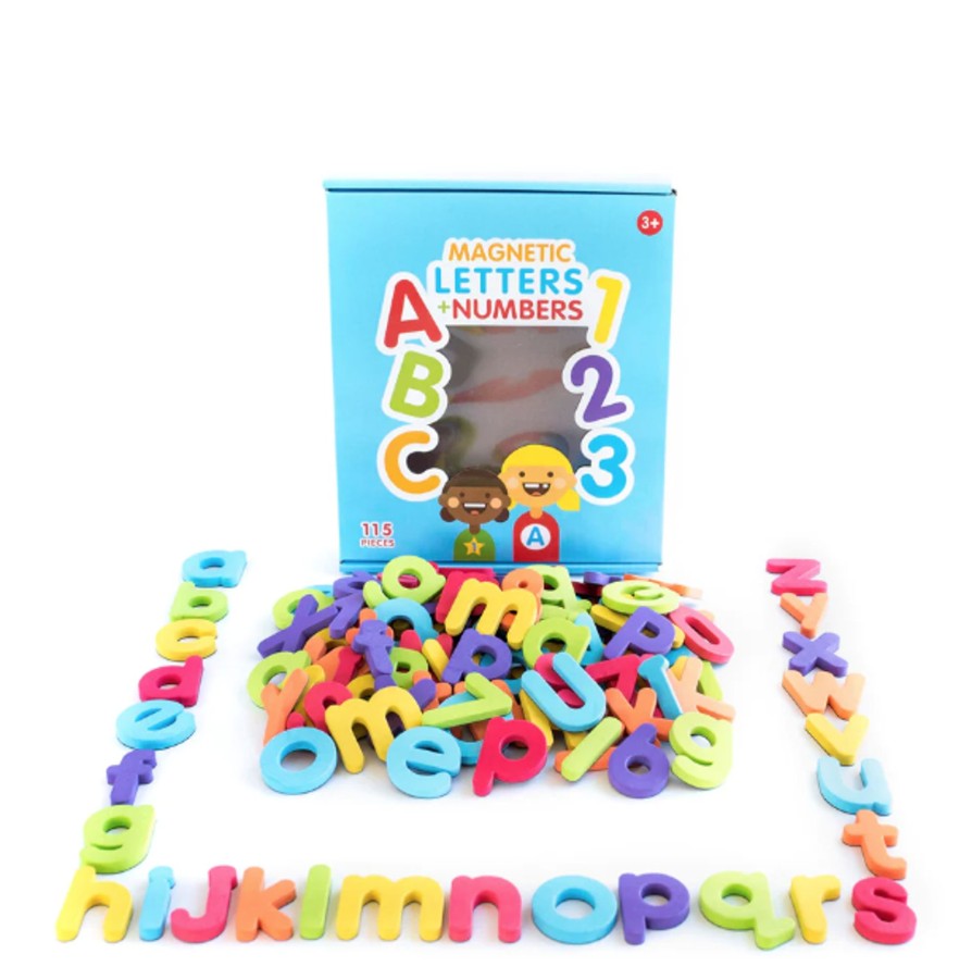 Toys & Activites Curious Columbus | Magnetic Letters And Numbers