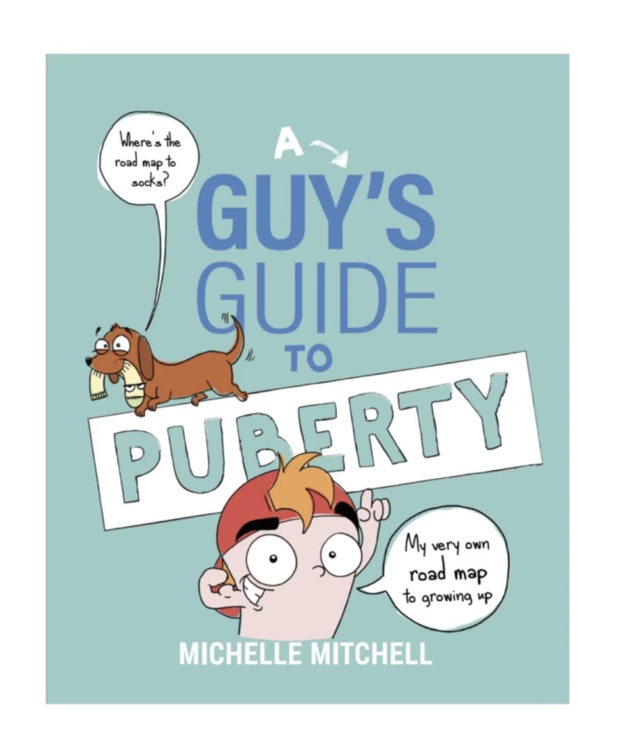 Toys & Activites Book | A Guys Guide To Puberty - Michelle Mitchell