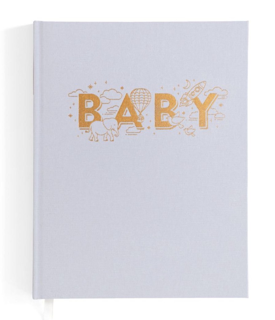 For Mums & Dads Fox & Fallow | Baby Book - Grey