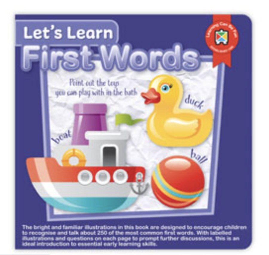 Toys & Activites ed.vantage | Let'S Learn First Words Board Book