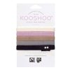 Clothes & Accessories KOOSHOO | Plastic-Free Hair Ties; Silver 5Pk - Kooshoo