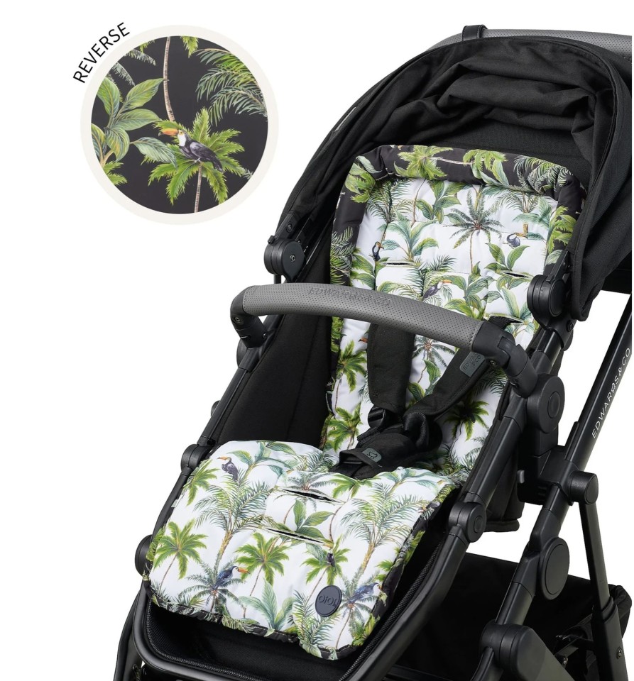 For Mums & Dads OiOi | Reversible Pram Liner - Tropical